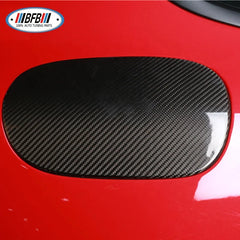 Dry Carbon Fiber Oil Fuel Door for Porsche Panamera 971 2017 Gas Tank Cover Trim