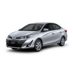 Car Accessories Exterior Decoration Stainless Steel Front Grille Decorative Frame Cover Trim For Toyota Vios/Yaris Sedan 2019