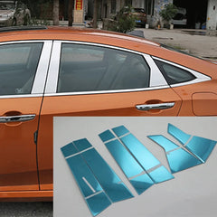Car exterior accessories window middle pillar For HONDA CIVIC 2016