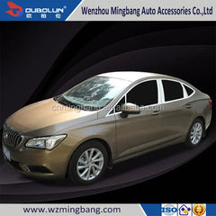 Stainless Steel Whole Window Moulding Trims 24 pcs For Buick Verano 2015 Car Body Kit Accessories