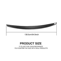 07-12 S-Class W221 Carbon Fiber Car Spoiler for Mercedes W221 S350 S400 S500 S550 S63 S65 AMG Sedan 4-Door