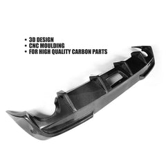 10-13 G37 Carbon Fiber Rear Diffuser Lip for Infiniti G Series G37 X Sport Sedan 4-Door