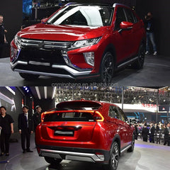 Carbon fiber car accessories  gear panel cover  For Mitsubishi Eclipse Cross 2018