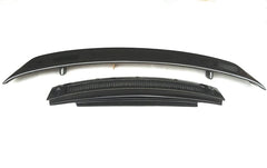 10-15 For Aud R8 V8 V10 COUPE GT style carbon fiber rear spoiler GT wing with base panel plate