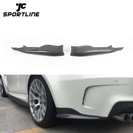 1-Series Carbon E82 1M Rear Bumper Splitter for BMW E82 Coupe M