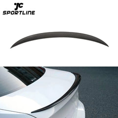 05-12 3series Carbon Fiber Rear Trunk Spoiler for BMW E90 325i 335i P Type