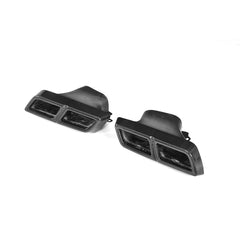 100% Dry Carbon Fiber Universal Exhaust Tips for Mercedes Benz CLS Class, GLE Class,E Class