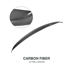 07-12 S-Class W221 Carbon Fiber Car Spoiler for Mercedes W221 S350 S400 S500 S550 S63 S65 AMG Sedan 4-Door