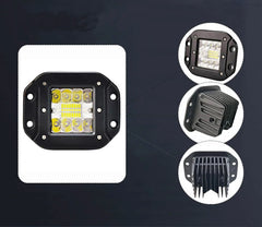 5inch Work Light Offroad Flush Mount Led Pods Truck Tail Light For Auto 4x4 4wd Pickup