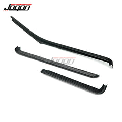 Dry Carbon Fiber Central Console Dashboard Strip Trim For Corvette C8 Z51 Stingray Coupe 2020 2021 2022 Interior Car Accessories