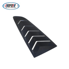 For Ford Mustang 2015-2021 Side Vent  Quarter Panel Real Dry Carbon Fiber Rear Window Louvers