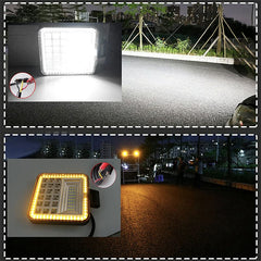 4.6inch Truck Engineering Vehicle Offroad 126w Auto Lamp 4x4 12v Led Driving Work Light with Angel Eye