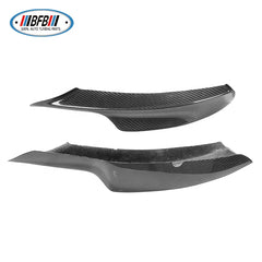 Real Dry Carbon High Fitment without Gap Front Bumper Splitter Lip Front Flaps For BMW  E90  335i LCI M Tech 09-12