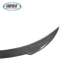 Carbon Fiber Rear Spoiler Rear Boot Lip V Style For Maserati Ghibli Rear Ducktail Spoiler