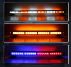 High quality Four Sides Glowing Roof Mount Emergency Led Flashing Strobe Warning Light Bar