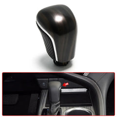 Gear Shift Knob Replacement Cover ABS Leather Trim For Toyota Camry 2017 2018-2021 Car Accessories