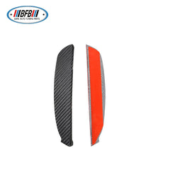 High Fitment Auto Carbon Fiber Window Center C-Pillar Trims Car Window Pillars For Maserati Ghibli 2014-2017
