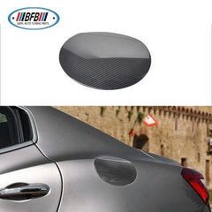 Real Dry Carbon Fuel Tank Cover Gas Tank Exterior Decorative Cover For Maserati Ghibli 2013-2017