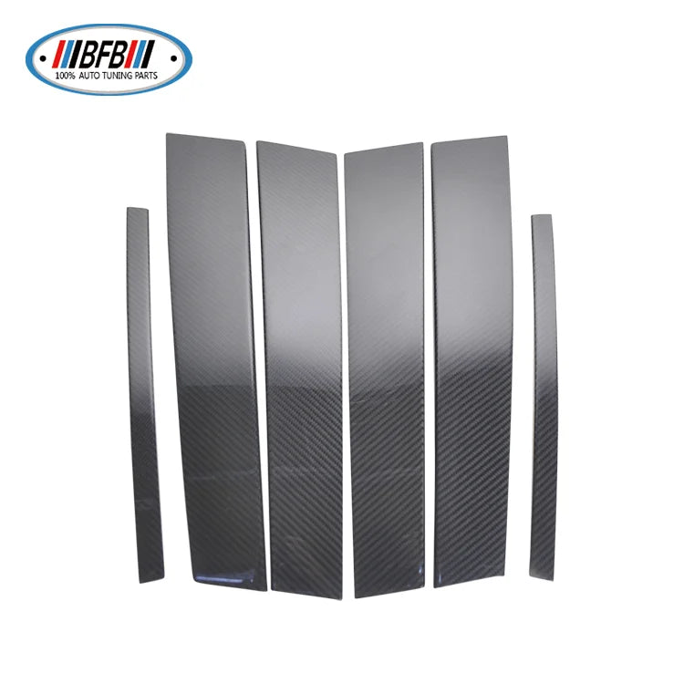 Carbon Fiber Exterior Trims Fit For Infiniti Q50 2015+  Add On Style Carbon B-Pillars