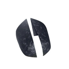 Real Dry Carbon Fiber Mirror Cover For Tesla Model Y Forged Matte Carbon Side Mirror Cover