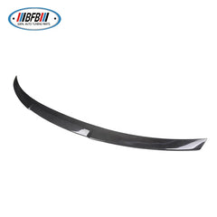 1 Piece Dry Carbon Hit Fitment Rear Wing Lip V Style Spoiler For M Series M4 F82 2014-2018