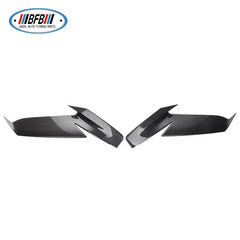 Real Dry Carbon Fiber Front Fog Lamp Cover Fog Light Decoration Cover for Lexus NX200 2015-2017