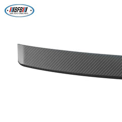 For Tesla Model S 2016-2022 Real Matte Carbon Fiber Front Center Grille Cover Trim