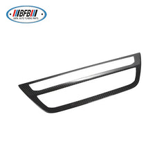 Dry Carbon Multi-media Console Panel Cover For BMW 5 Series G30 2018+ Car Interior Trims CD Player Panel