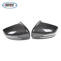 100% Dry Carbon Fiber Side Mirror Cover for Mercedes G W463 X166 W166 GLE GLS Add On Type