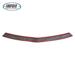 Dry Carbon Fiber Front Center Grille Protector Guard Frame Cover Front Grill Trim For Tesla Model X 2017up