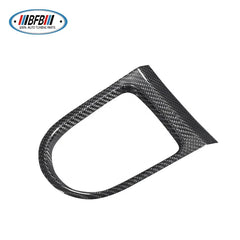 Real Dry Carbon Interior Kits Gear Shfit Knob control surrounds frame Panel Trim Fit for Mustang 2015-2017