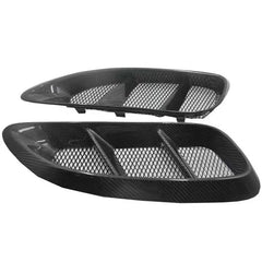 For Porsche 718 Boxster Cayman Real Carbon Fiber Side Scoop Intake Air Vent Cover Trim
