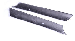 1 pair for Toyota GR Supra A90 Dry Carbon Fiber A Pillar Trims Covers 2019+