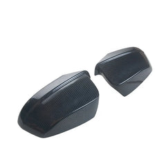 F10 Real Carbon Side View Mirror Cover shell Full Cover style Fit for BMW 5 Series 2012-2013 F10 F11 Stick on style