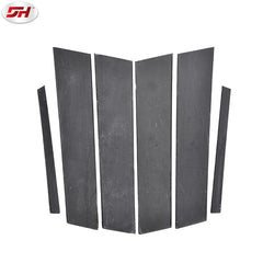 Auto dry carbon fiber B pillar central column Middle Pillar Trim for Alfa Romeo Stelvio 2017-UP
