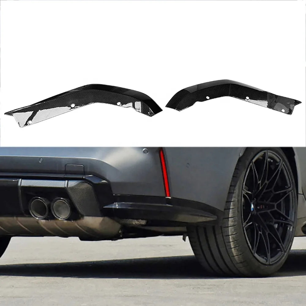 Full Dry Carbon Rear Splitter For BMW New M4 G82 Carbon Rear Flaps Rear lip 2022+