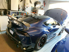 Supra GR A90 A91 MK5 Carbon Fiber Rear High Wing Spoiler Volt style For Toyota Supra