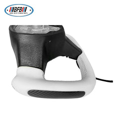 Yoke Steering Wheel Car Flat Bottom Carbon Fiber Heating Steering Wheel For Tesla Model 3 2017up