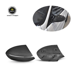 DRY CARBON FIBER REPLACEMENT SIDE MIRROR COVER FOR BMW E90 E92 E93 M3 07-13