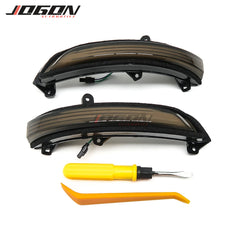 For Nissan Teana J32 2008-2012 Maxima LED Dynamic Turn Signal Blinker Sequential Side Rearview Mirror Indicator Light Lamp Trim