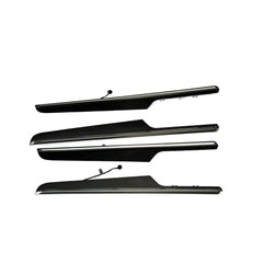 Macan Carbon Fiber interior Kits Dashboard Kit For Porsche Macan 2018-2022 Door Trim Panel Replacement Style with light