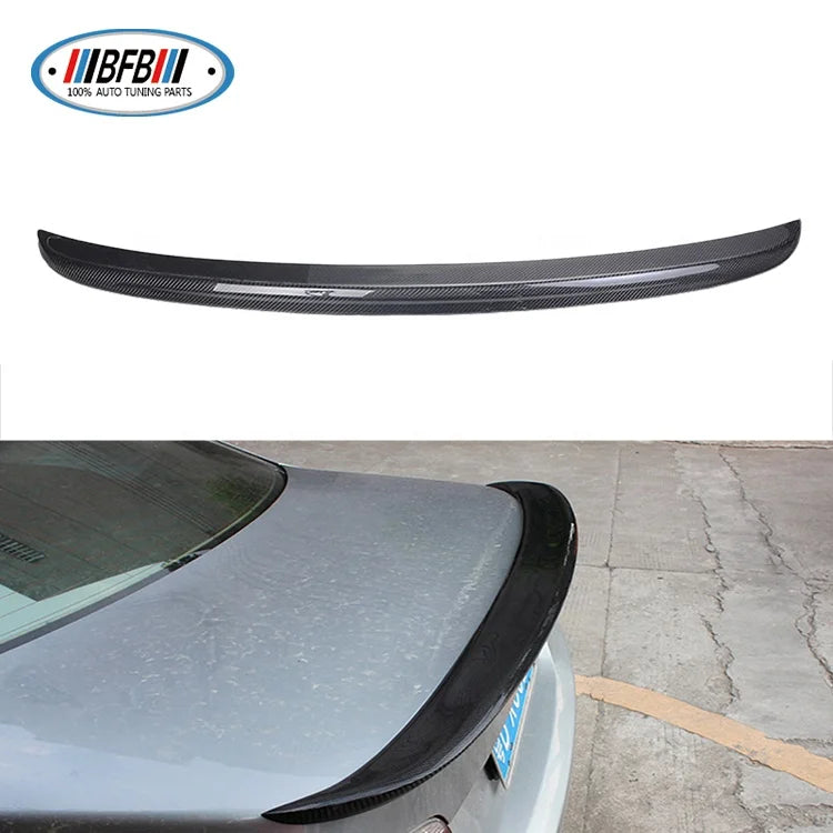 M5 Rear Trunk Spoiler E60 Real Carbon Fiber Wing Spoiler For BMW E60 M5 2005-2010