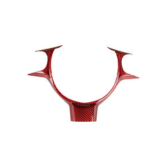 Es Car Interior Accessories Real Carbon Fiber Steering Wheel Parts Cover  for Subaru Toyota 86 Car Accessories