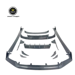 For 2017-18 Lexus IS250 IS300  ART style Carbon Fiber Body kit Bumper kit Front Lip splitter side skirts diffuser spoiler spats