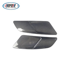 Carbon Fiber Engine Hood Cover Vents Car Auto Exteriors Trims Fit For Ford Mustang 2015+
