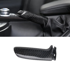 Car Auto Accessories  Interior kit trim cover Carbon Fiber Shift Handle Hand brake cover For BMW 3 Series F30 2012-2016