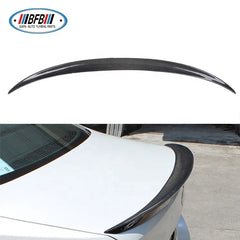 P style Carbon Fiber Rear Spoiler For BMW 5 Series F10 2012-2016 Trunk Lip Spoiler Wing