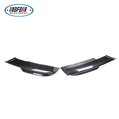 Full Carbon Real Carbon Front Bumper Lip Spoiler Splitter Flaps For E90 Mtech 2005-2008