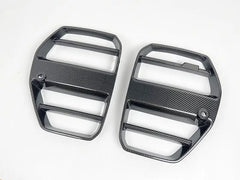 M3 G80 grille ST-Style Carbon Fiber Front Bumper Mesh Grille Bumper Cover Nose Trim For BMW G80 M3 G82 M4 2021+