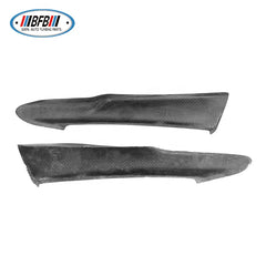 Real Dry Carbon High Fitment without Gap Front Bumper Splitter Lip Front Flaps For BMW  E90  335i LCI M Tech 09-12
